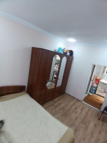 a frame quba: 1 otaqlı mənzil – studiya tipli planlama - Yataq otağı: taxta döşəmə — 1