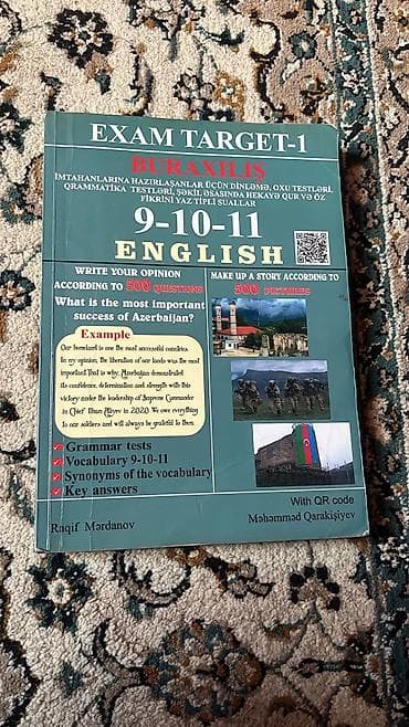 Məhsul: Exam Target-1 – Buraxılış üçün İngilis dili vəsaiti (9–10–11)