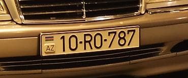 Aksesuarlar və tüninq: 10 RO 787 qeydiyyat nişanı - avtomobil nömrəsi. Öz adıma hazır — 1
