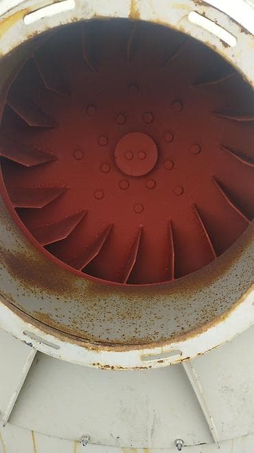 aparatlar: Sənaye mərkəzdənqaçma tipli hava üfürücüsü. Yeni,13 nömrəli — 2