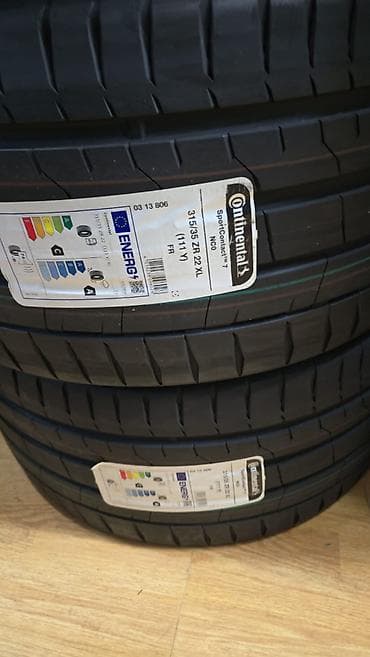 2000 bmw 320i: Yeni Şin Continental 275 / 45 / R 22 — 3