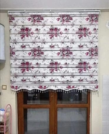 pencere perde: Zebra jalüz pərdələr - İkili qatlı zebra sistemi: şəffaf və sıx — 2