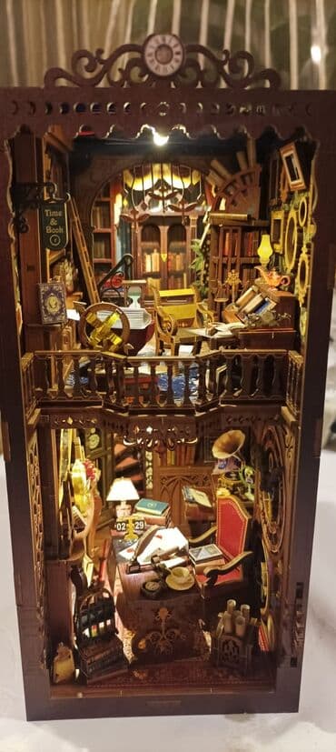 размер пескоблока: Book nook, размер 11,5х18,5х25 — 2