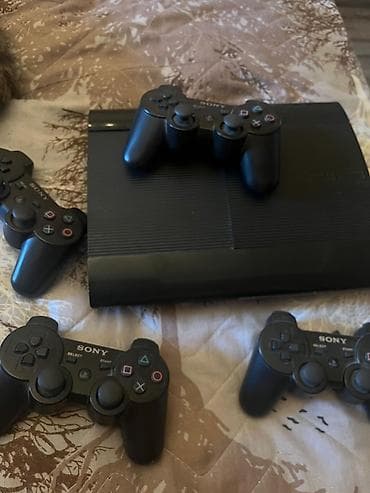 ps 3 cd: Sony PlayStation 3 Super Slim oyun konsolu İCİNDƏ 26 OYUN VAR - — 1