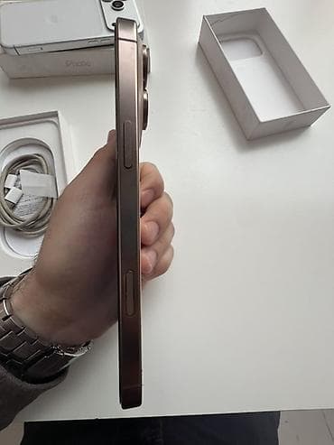 telfolar: IPhone 15 Pro, 256 GB, Natural Titanium, Face ID — 7