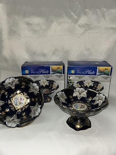 meyve qabı: Məhsul: Dekorativ meyvə qabları (1 ədədlik “Fruit Plate” – qutu ilə) — 1