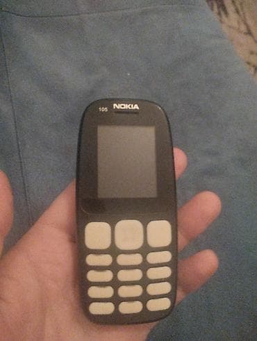Nokia 105 4G, rəng - Qara, Düyməli