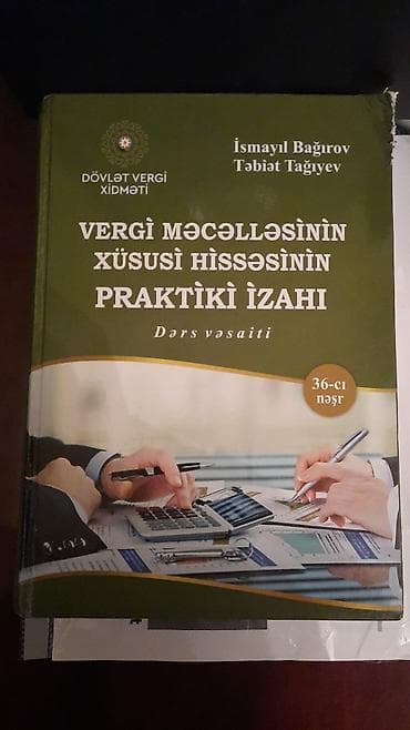 dərs kitabları: Məhsul: “Vergi Məcəlləsinin Xüsusi Hissəsinin Praktiki İzahı” – Dərs — 3