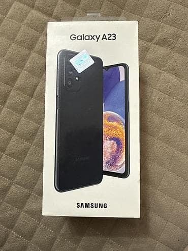 samsung galaxy s7 fe: Samsung Galaxy A23, 128 GB, rəng - Qara — 2