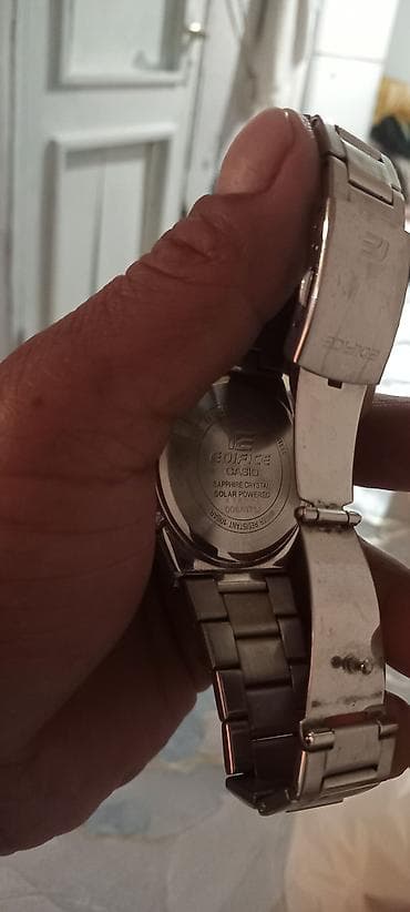 dekor saatler: Qol saatı, Casio, rəng - Gümüşü — 2