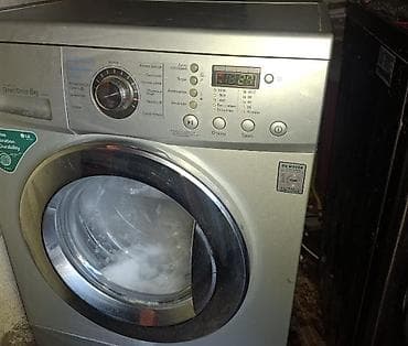 LG frontaldan yüklənən paltaryuyan maşın - Direct Drive texnologiyalı — 1