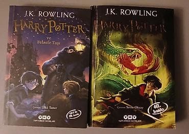 Harry Potter 1ci və 2ci kitabları (Türkcə nəşr) Hər iki kitab birlikdə