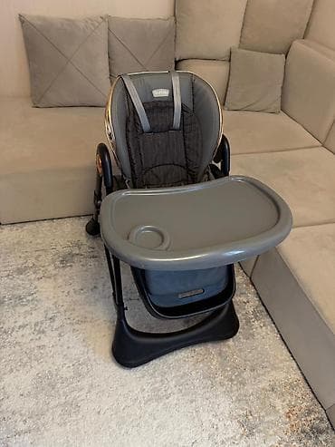 qidalanma ucun uşaq oturacağı: Burbay uşaq yemək stulu - Qiymət: 80 AZN - Brend: Burbay (Happy Baby — 1