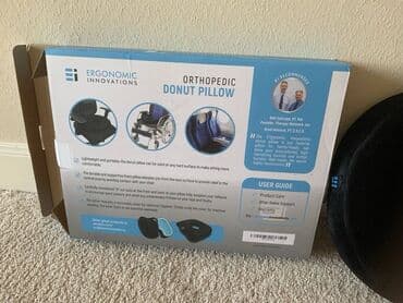 вкладыши в автокресло: Ortopedik Döşək Ergonomic Innovations Orthopedic Donut Pillow-Durable — 2