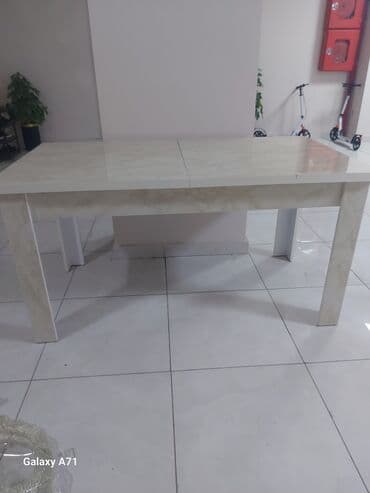 Qonaq masası, Yeni, Qatlanan, Laminat, Dördbucaq masa