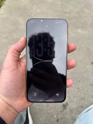 iphone 13 pro max qiymeti 2 ci el: IPhone 13 Pro Max, 256 GB, Qızılı, Face ID — 1