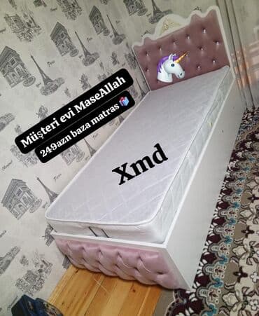 işlənmiş yataq destleri: Yeni, Təknəfərlik çarpayı — 1