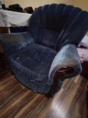 elsa sekilleri: İşlənmiş, Kreslo, Vеlur parça — 2