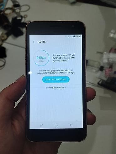 Elektronika: Samsung Galaxy J2 Core, 8 GB, rəng - Qızılı — 9