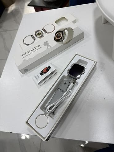 Smart saat, Smart, Sensor ekran, rəng - Gümüşü