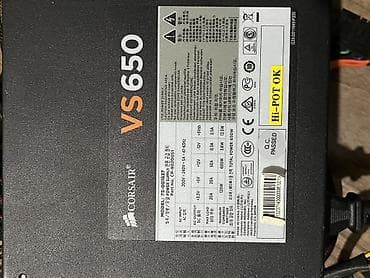 Qida bloku Corsair, 650 W