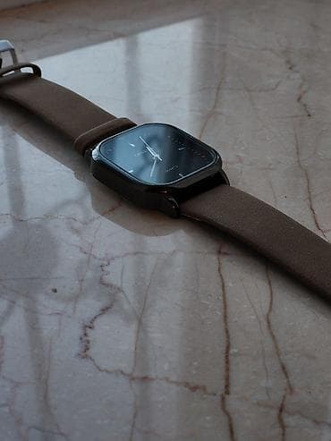 Smart qolbaqlar: Qol saatı, rəng - Qəhvəyi — 3