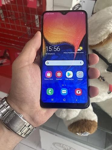 samsung note 1: Samsung Galaxy A10, 32 GB, rəng - Mavi, İki sim kartlı — 1
