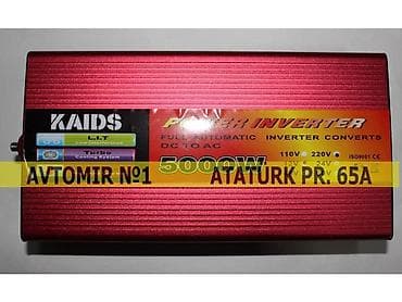 12voltu 220volta çevirən cihaz 5000w 🚙🚒 ünvana və bölgələrə ödənişli