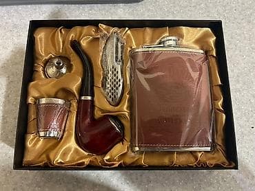 Ручки: Hədiyyəlik dəst – viski kolbası və siqaretçə borusu aksesuarları Dəst — 2