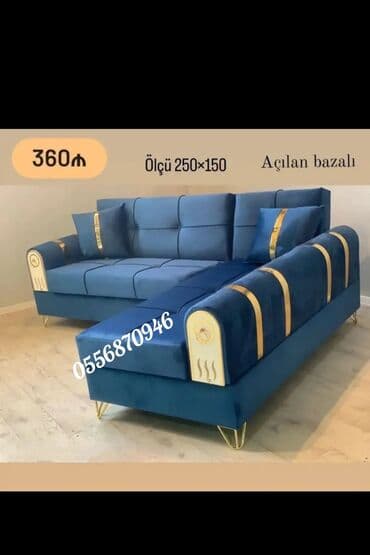 tek termo: Künc divan, Yeni, Açılan, Bazalı, Parça, Rayonlara çatdırılma — 15