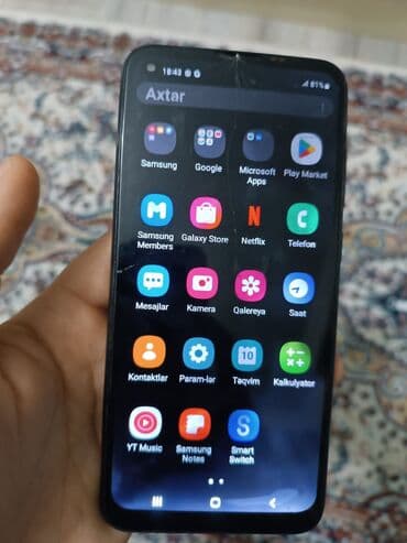 samsun s30: Samsung Galaxy A11, 64 GB, rəng - Qara, Qırıq — 9