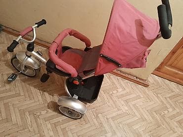 velosiped ev: Uşaq üçtəkərli velosipedi – Lianjoy Trike - Rəng: gümüşü gövdə — 2