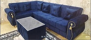 divan sifarişi: Künc divan, Qonaq otağı üçün, Açılan — 6