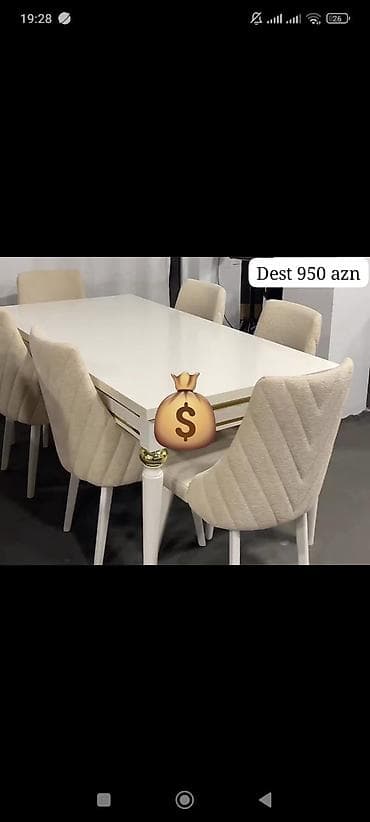 Masa desti rəng seçimi var