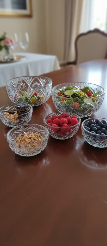 5 ədəd Çexiya bagemasi İki meyvə vazi(böyük) 3 eded (kiçik) VAZ her