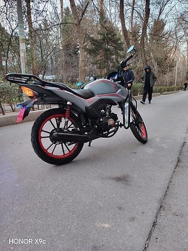 Motonəqliyyat: Tufan 80cc sport enli tekerler arxa 90.17 qabag 2.75.17 sport rul — 6