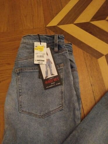 джинсы новый: Новые джинсы с Америки, завышенная посадка, стрейч, размер 38/40 — 2
