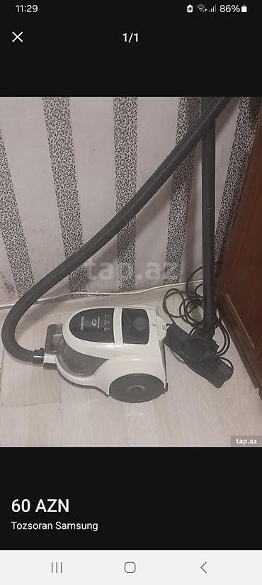 Samsung tozsoran - Tip: Torbasız silindr tipli tozsoran - Rəng — 1