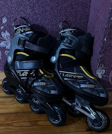 Спорт и хобби: Tiane tənzimlənən inline konkilər Razmer 39-42 - Brend/model: Tiane — 2
