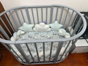 Oğlan və qız üçün, Yumru, Beşik, Dəst ilə, Matras ilə, Yellənmə mexanizmsiz