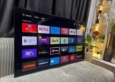 стол под телевизор: TCL QLED Smart TV – AiPQ və Android TV platforması - Ekran: QLED — 1