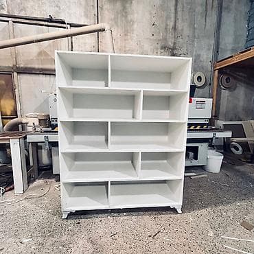 mebel dekor: Kitab rəfi, Düz — 1