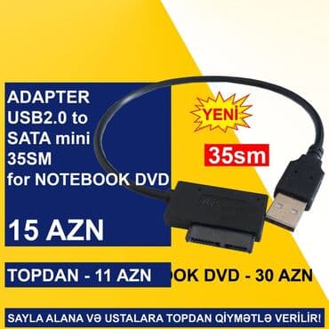 переходник: USB Adapterlər SAYLA ALANA VƏ USTALARA TOPDAN QİYMƏTLƏ VERİLİR! — 7