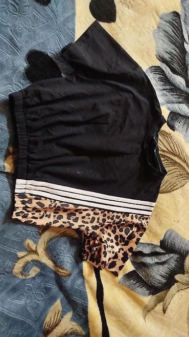 qaqa desti: İdman dəsti – şalvar və köynək - Dizayn: Qaplan/leopard naxışlı — 3