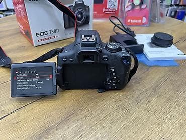 ingilis dili esse kitabı pdf: Canon Eos 750D + 18-55Lens Aparat ideal veziyyete ev seraitinde — 4