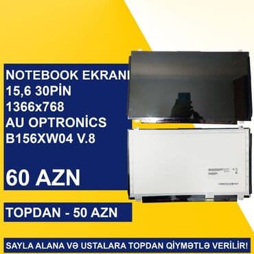 Lincoln: Notebook Ekranları SAYLA ALANA VƏ USTALARA TOPDAN QİYMƏTLƏ VERİLİR! — 8