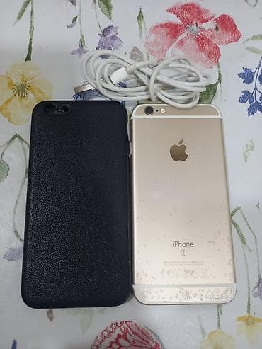 apple iphone 6: IPhone 6s, 32 GB, Qızılı, Barmaq izi — 4