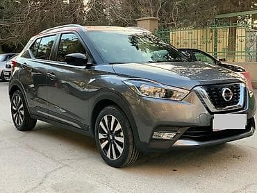 Продажа авто: Nissan Kicks kompakt krossover - Korpus rəngi: tünd boz, kontrast — 1