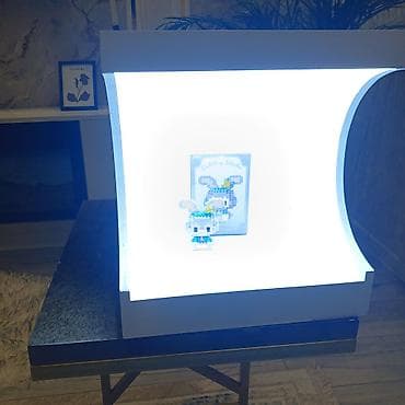 tp link 8 port: LED işıqlı mini fotostudiya/qutu - Məqsəd: kiçik məhsulların — 5