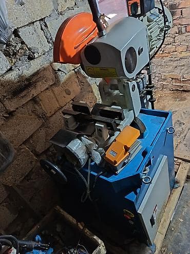 Sənaye tipli metal kəsici mişar (dairesel diskli, stasionar)